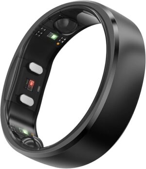 RingConn Gen 2 Smart Ring with Sleep Apnea Monitoring, No APP Subscription, 12-Day Battery Life, Stress/Heart Rate/Women's Health Tracker, Android & iOS Compatible