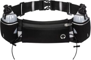 Running Belt with Water Bottles