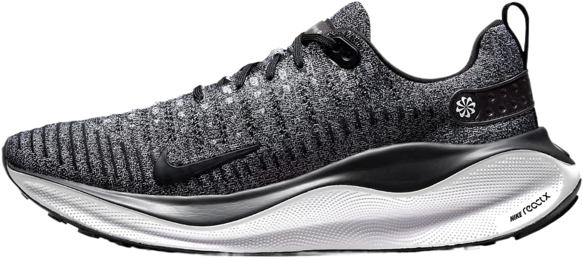 Nike InfinityRN 4 Men's Road Running Shoes – Black/Black-White